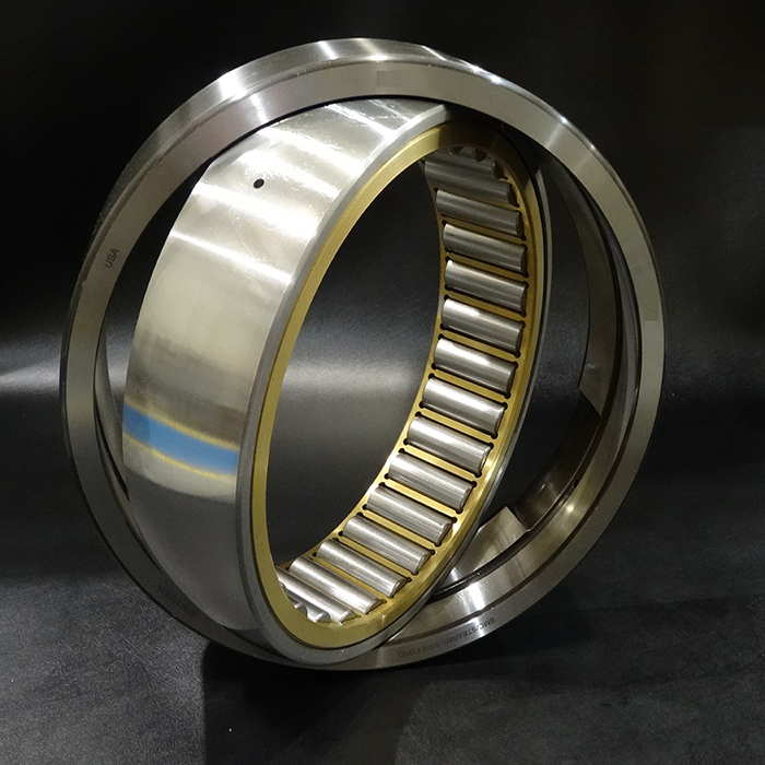 محامل الإبره  الشعاعیه  احادیه  الصف مع اسطوانات طویله  وبدون حلقه  خارجیه 